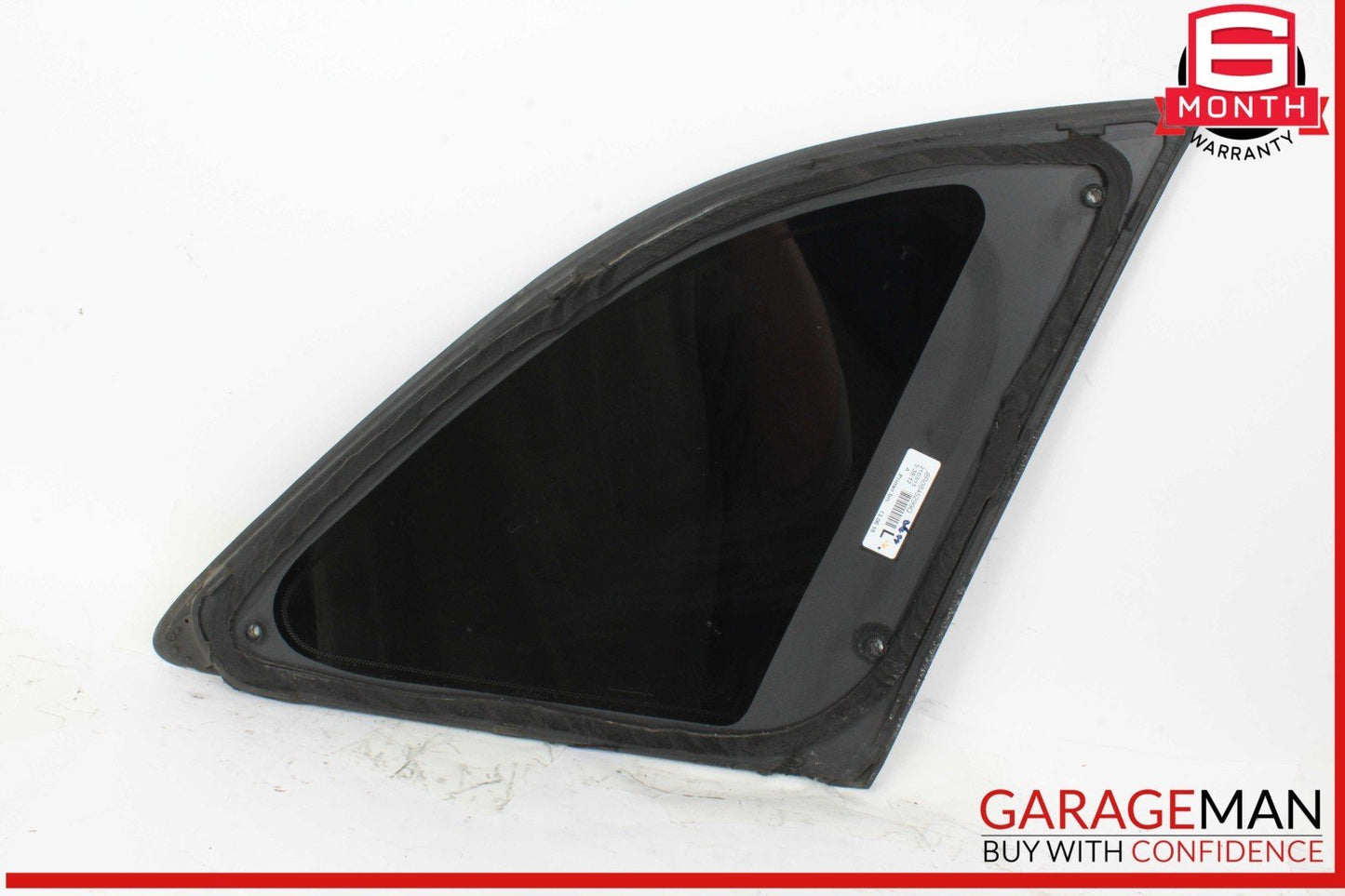 12-17 Audi Q5 Rear Left Driver Side Door Quarter Window Glass 8R0845299Q OEM