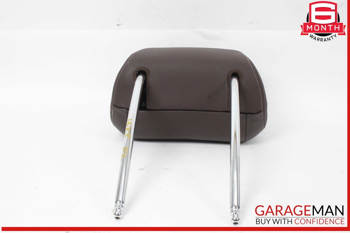 14-18 BMW X5 F15 Front Left or Right Seat Headrest Head Rest Leather Brown OEM