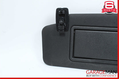 08-14 Mercedes W204 C250 C300 Front Left Side Sun Visor Sunvisor Shade Black OEM