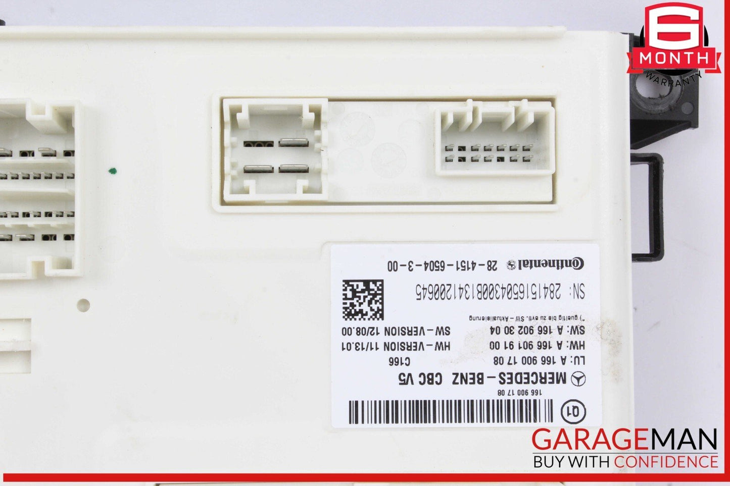 12-19 Mercedes X166 GL450 ML400 Front SAM Control Module Unit OEM