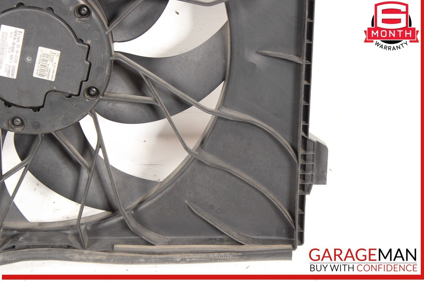 07-13 Mercedes W221 S550 S400 Engine Cooling Fan Motor Assembly 2215000993 OEM