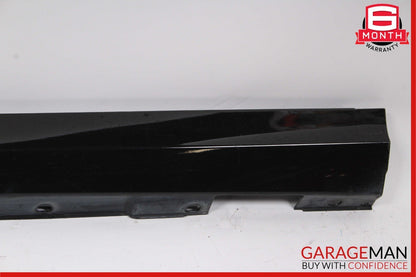 08-14 Mercedes W204 C300 Base Left Side Rocker Skirt Molding Panel Cover Black