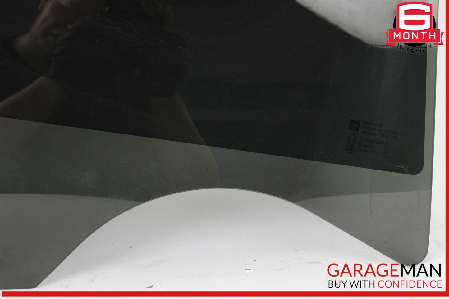 17-23 Cadillac XT5 Rear Right Passenger Side Door Window Glass OEM