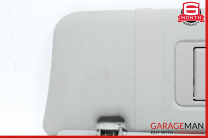 06-12 Mercedes X164 GL450 ML550 Front Left Side Sun Visor Sunvisor Cover Grey