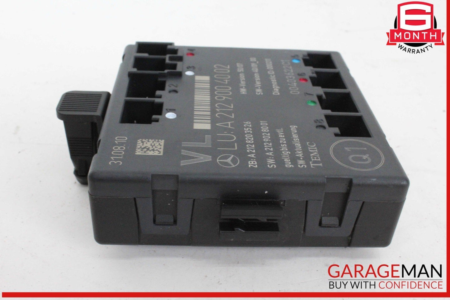 08-14 Mercedes W204 C300 Front Left Driver Side Door Control Module Unit OEM