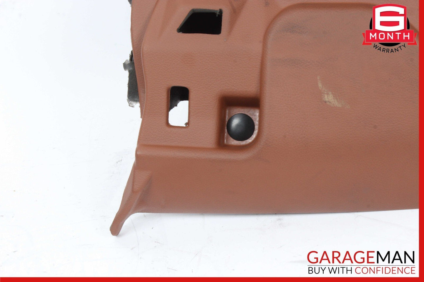 14-17 Maserati Quattroporte Front Left Side Driver Knee Panel Trim Brown OEM