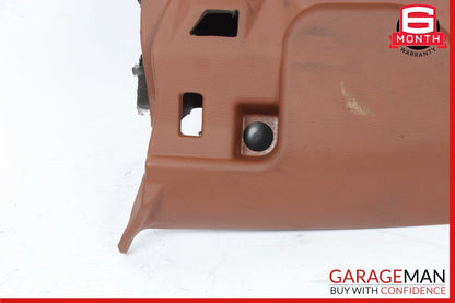 14-17 Maserati Quattroporte Front Left Side Driver Knee Panel Trim Brown OEM