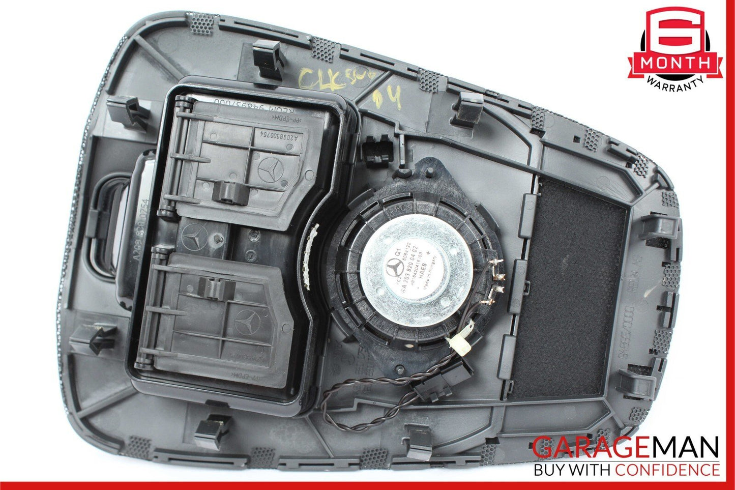 03-09 Mercedes W209 CLK500 Dash Dashboard Speaker Cover Grill Grille Anthracite