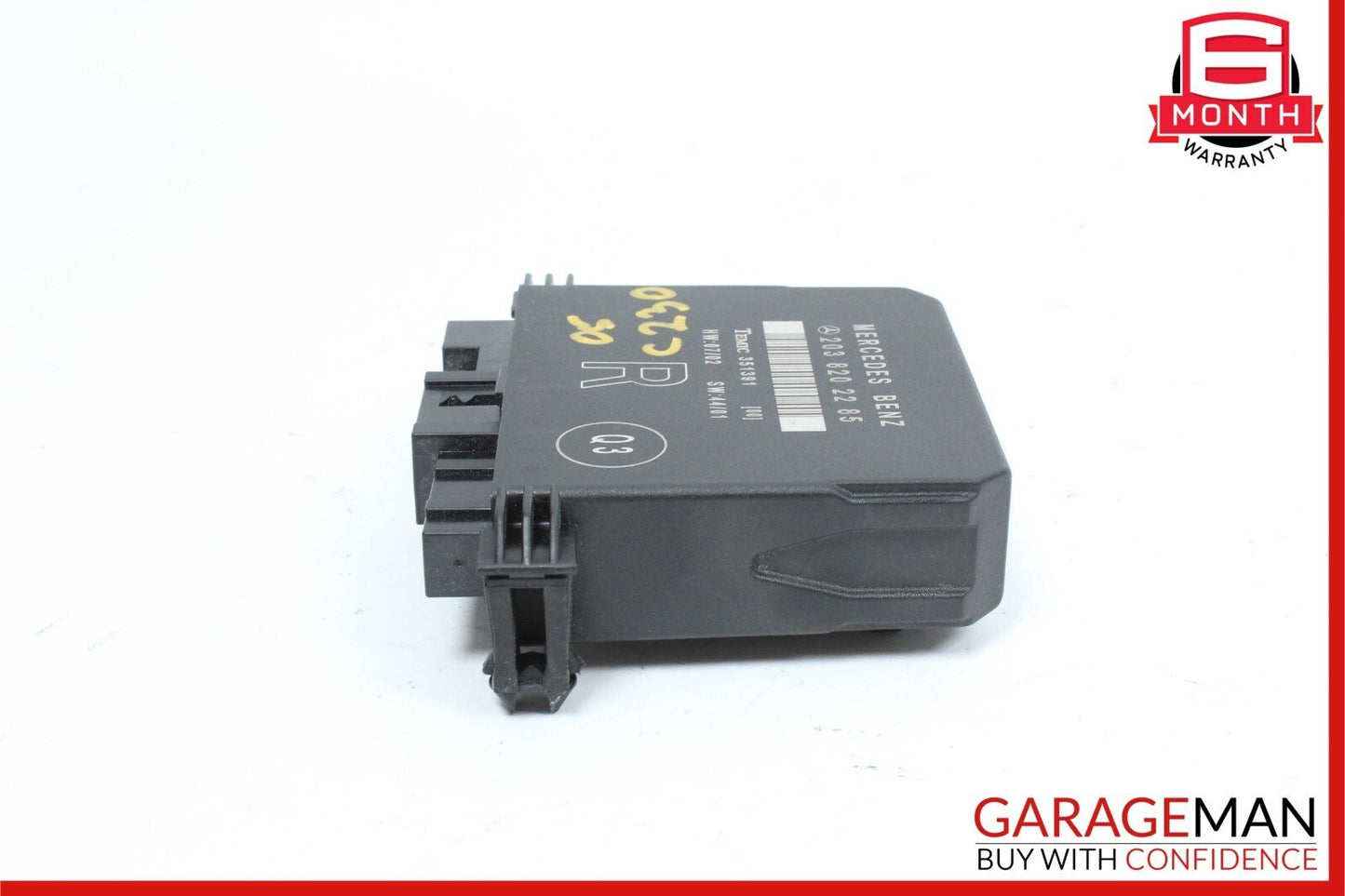 01-07 Mercedes W203 C230 Kompressor Rear Right Side Door Control Module OEM