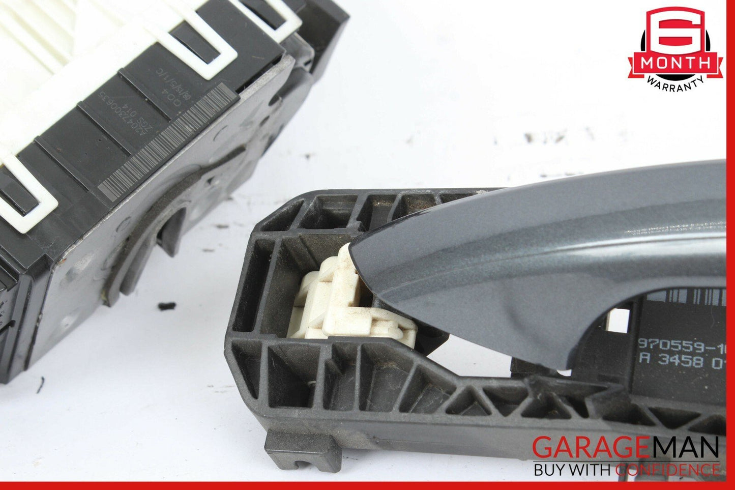 08-11 Mercedes W204 C350 Rear Right Door Lock Latch Actuator w/ Handle Grey