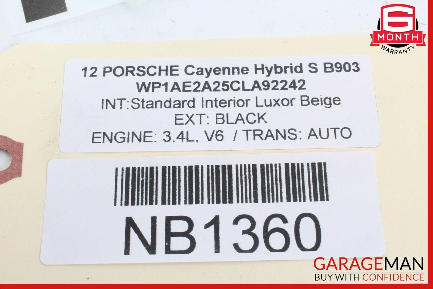 11-18 Porsche Cayenne ECM Engine Computer Control Module OEM