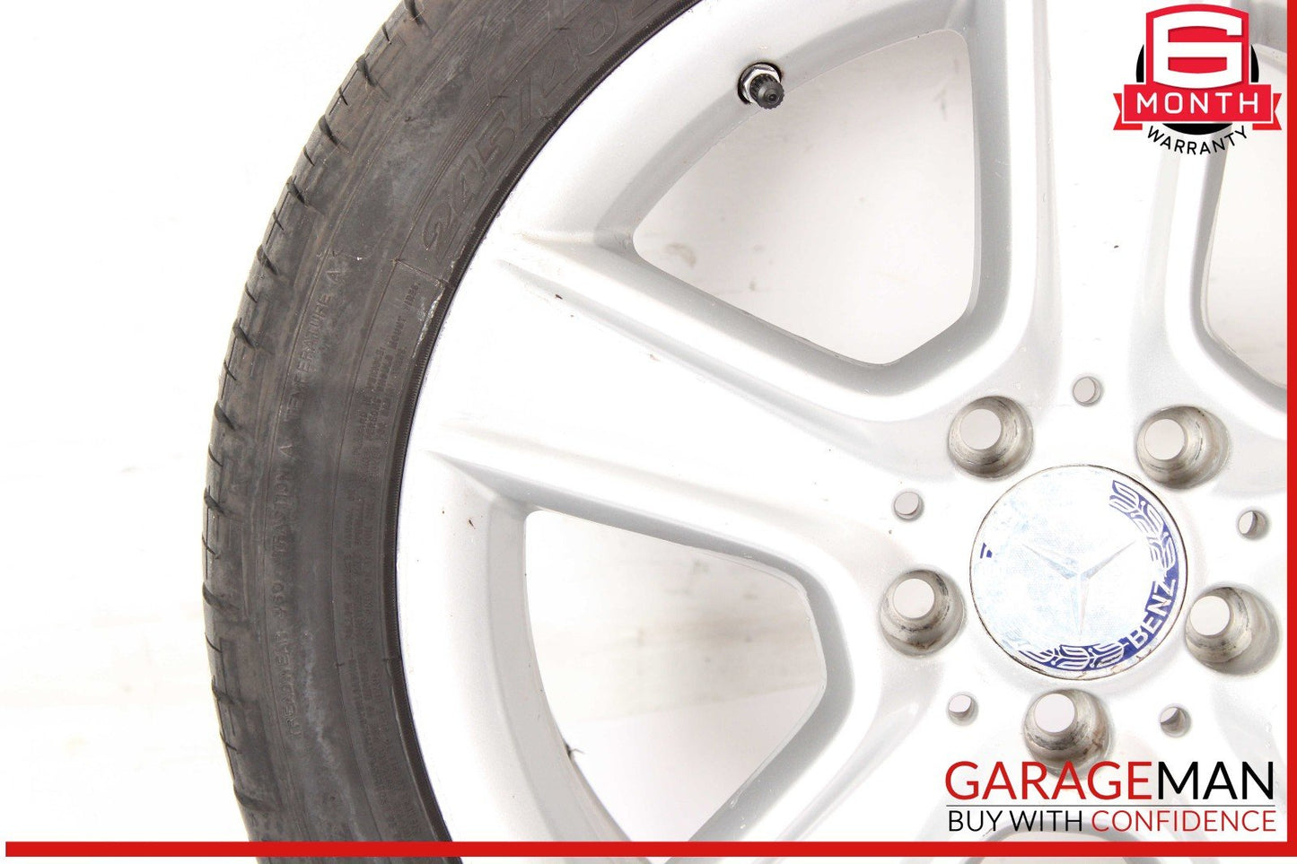 08-15 Mercedes W204 C250 C350 Rear Left / Right Wheel Tire Rim 8.5Jx17H2 ET58
