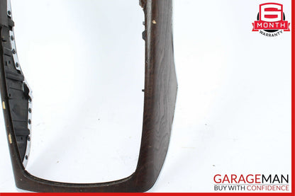 12-18 Audi A6 A7 Front Center Console Trim Panel Wood OEM
