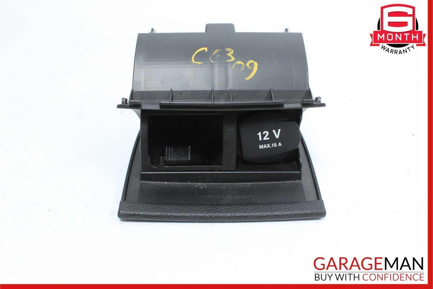 08-15 Mercedes W204 C63 AMG C300 Center Console Ashtray Ash Tray Rear OEM