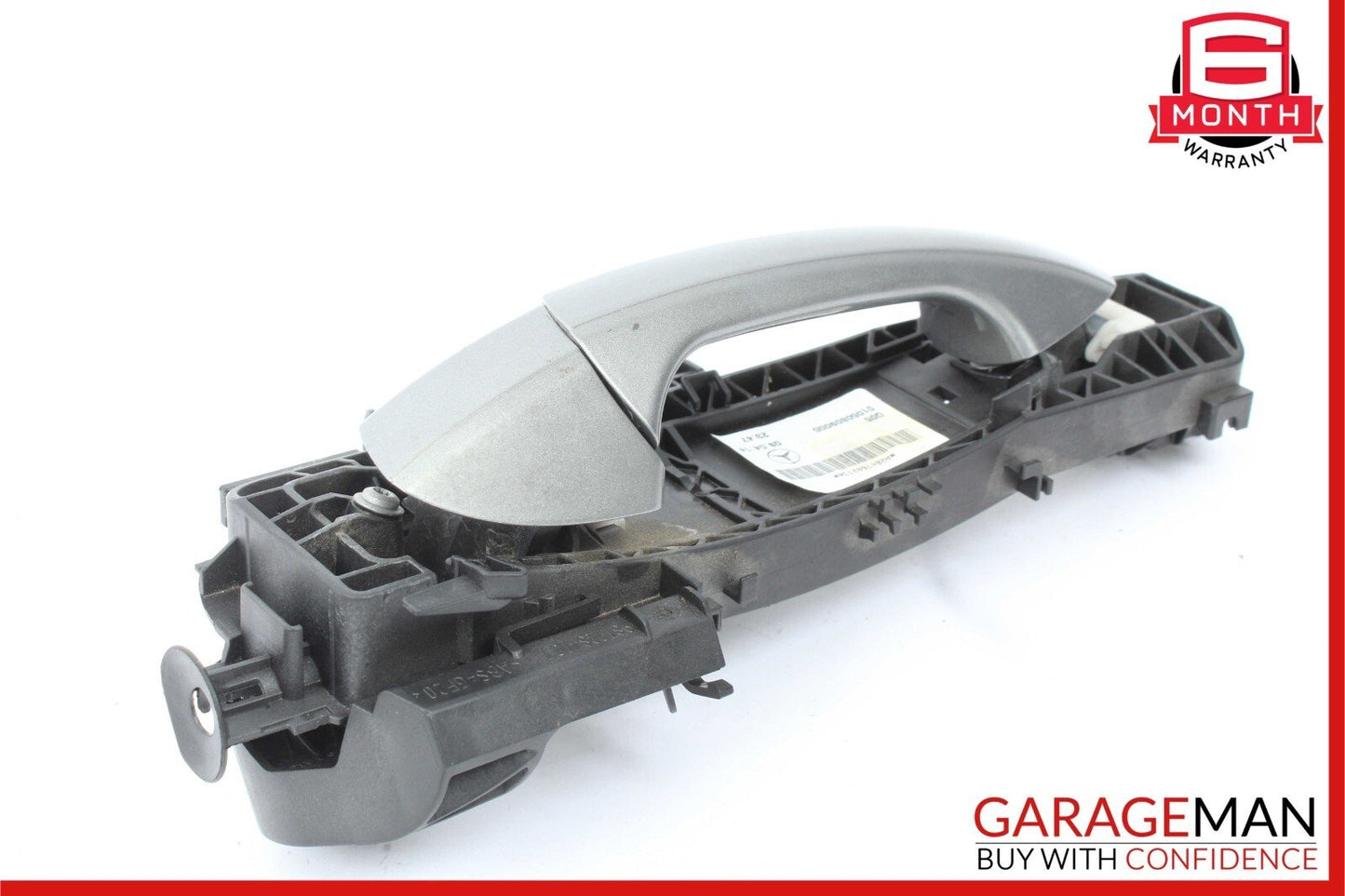08-14 Mercedes W204 C250 Rear Left Driver Side Exterior Door Handle Silver OEM