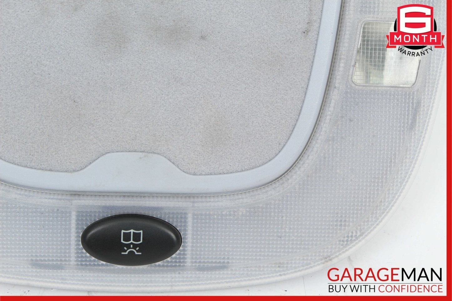 00-06 Mercedes W220 S430 S500 Rear Left / Right Rear Dome Light Mirror Gray