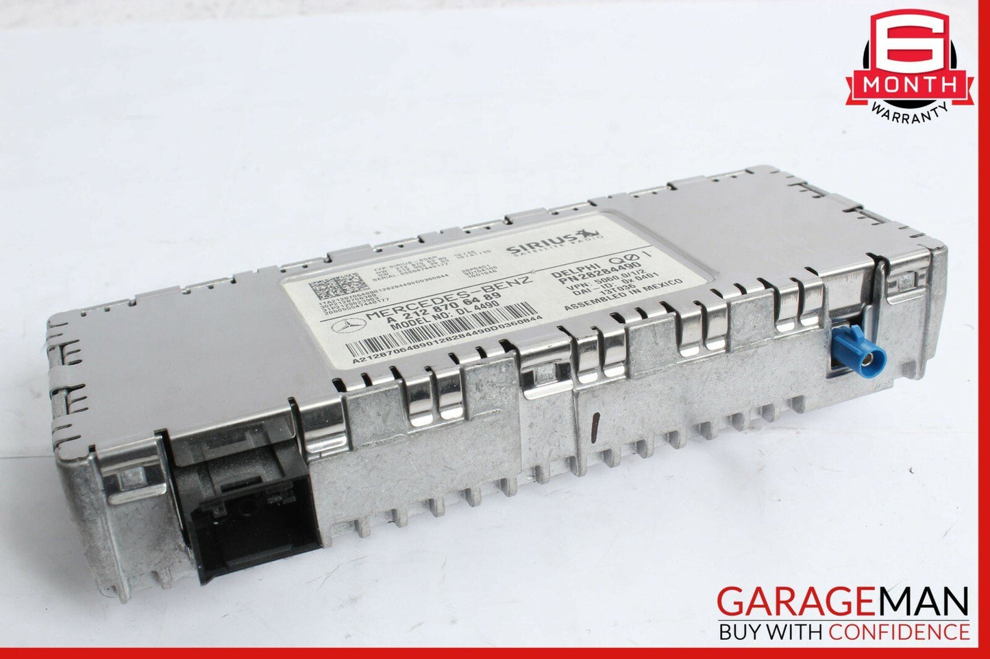 12-14 Mercedes W204 C250 CLS500 Sirius Satellite Radio Receiver Control Module