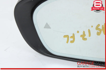 14-17 Maserati Quattroporte Ghibli Front Left Side Mirror Door Rear View White