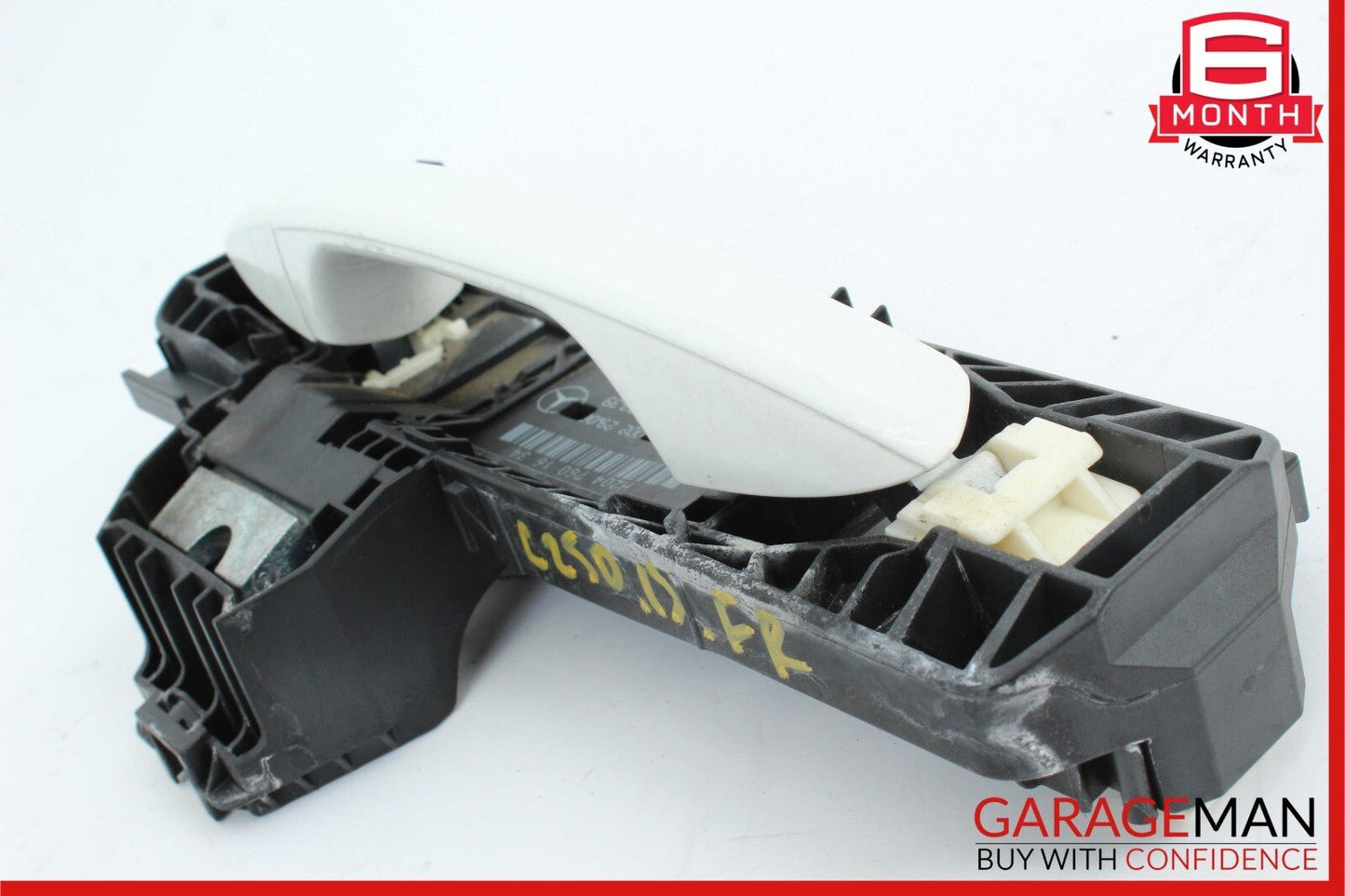 12-14 Mercedes W204 C250 C300 Front or Rear Right Exterior Door Handle White OEM