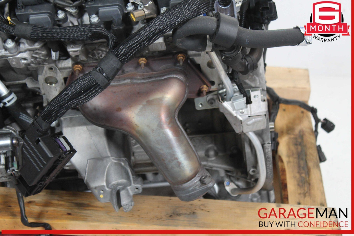 12-16 Mercedes W212 E350 C350 3.5L V6 RWD Engine Motor Block Assembly 210k