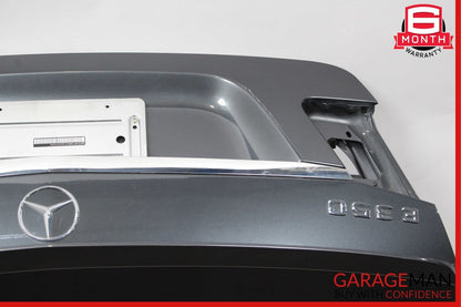 10-16 Mercedes W212 E350 Sedan Rear Trunk Lid Deck Shell Panel Tenorite Gray OEM
