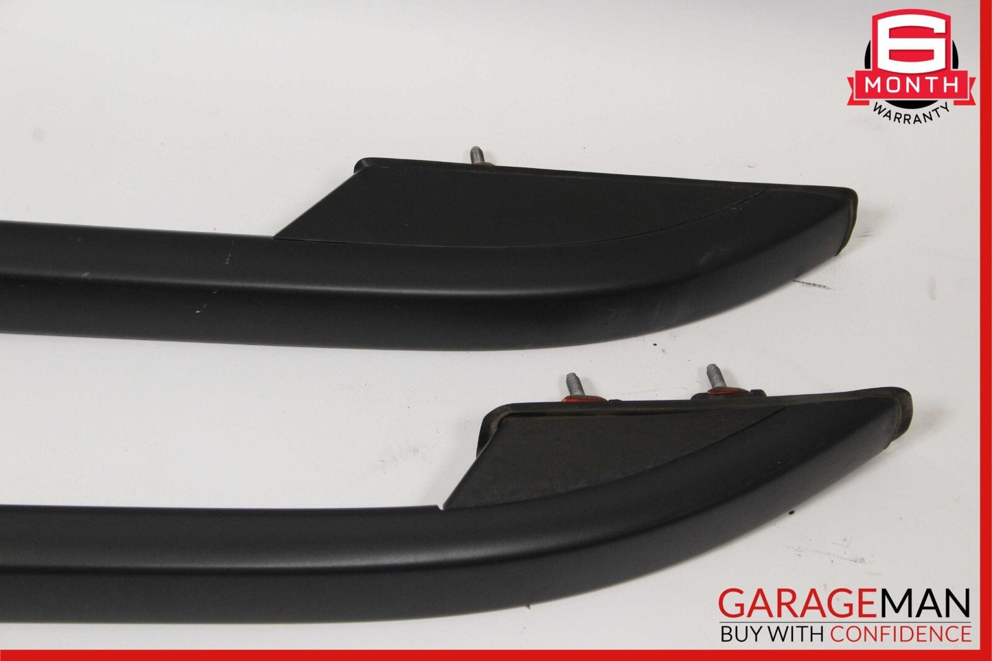 13-15 Mercedes X204 GLK350 Left & Right Roof Luggage Rack Rail Molding Trim Set