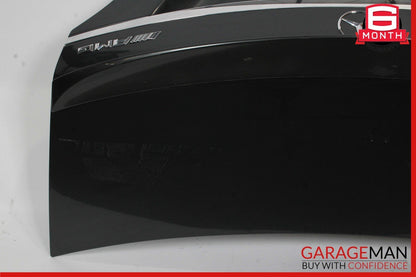 12-18 Mercedes W218 CLS400 CLS550 Rear Trunk Lid Deck Shell Panel Tenorite Gray