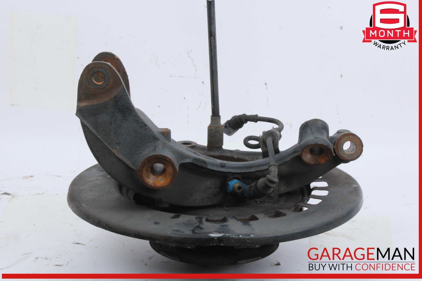 03-10 Porsche Cayenne S 955 957 Rear Right Spindle Knuckle Wheel Hub Bearing OEM