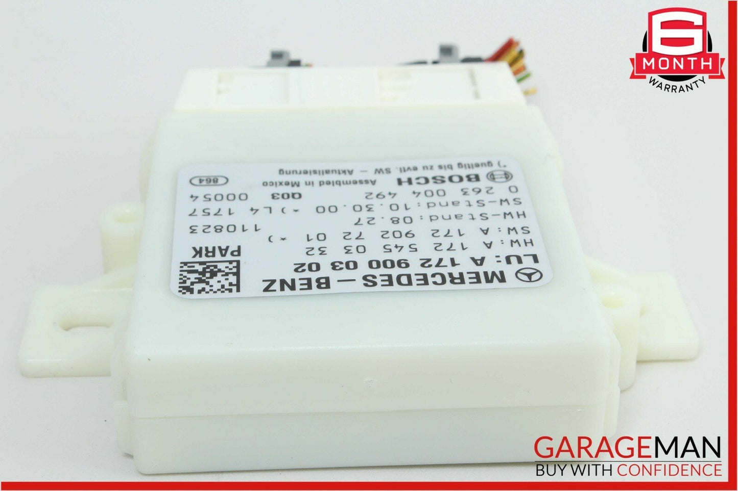 12-16 Mercedes R172 SLK350 Park Parking Assist Parktronic Control Module Unit