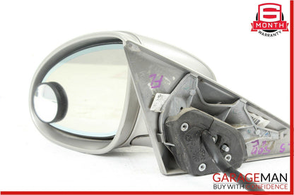 06-08 Mercedes W219 CLS500 Front Left Side Mirror Door Rear View Cubanite Silver
