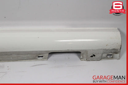 12-14 Mercedes W204 C350 C250 Coupe Sport Right Side Rocker Skirt Moulding White