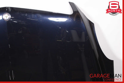 06-10 Mercedes W251 R350 R550 R63 AMG Front Hood Bonnet Panel Tanzanite Blue OEM