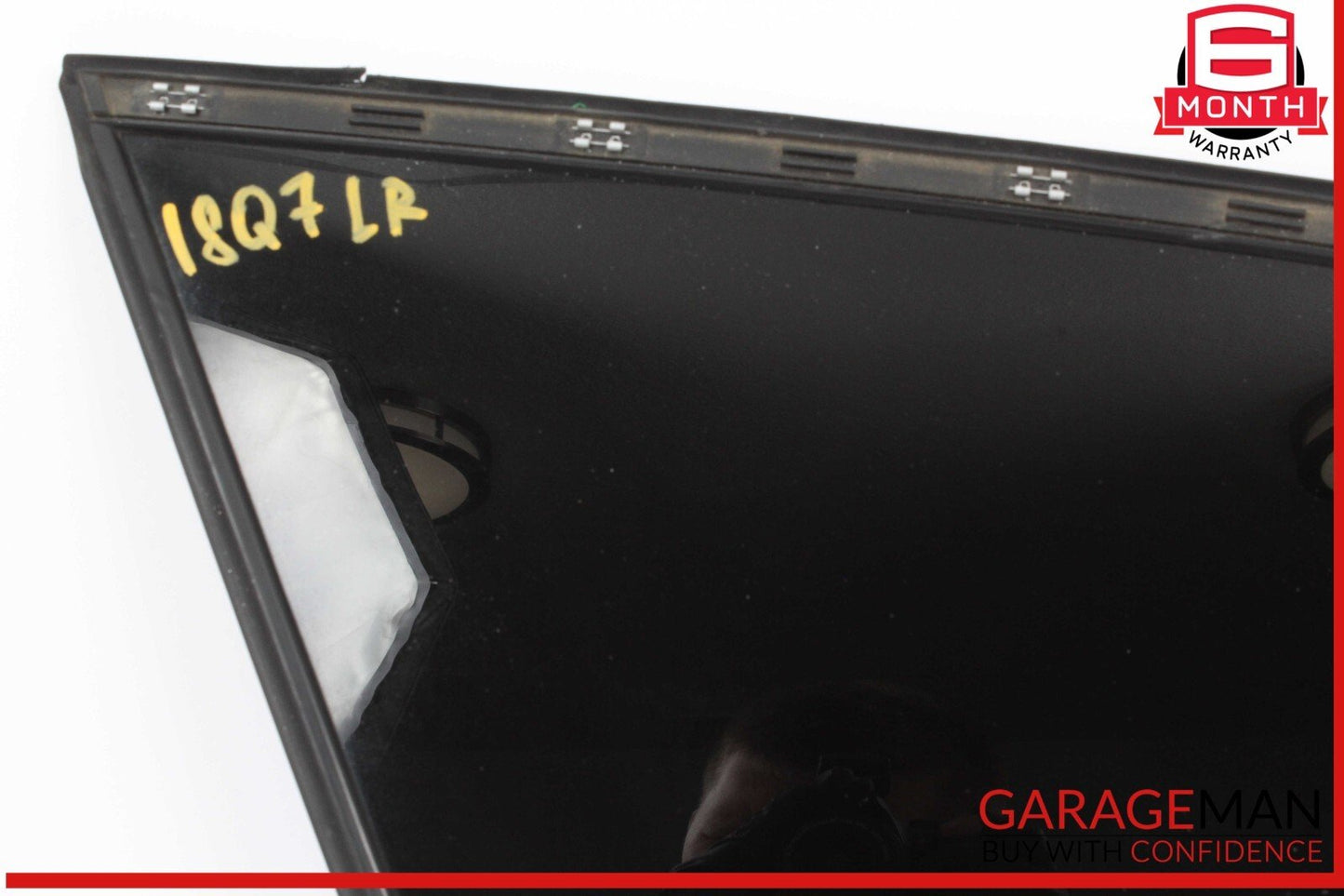 17-24 Audi Q7 Rear Left Driver Side Quarter Window Glass 4M0845297B OEM