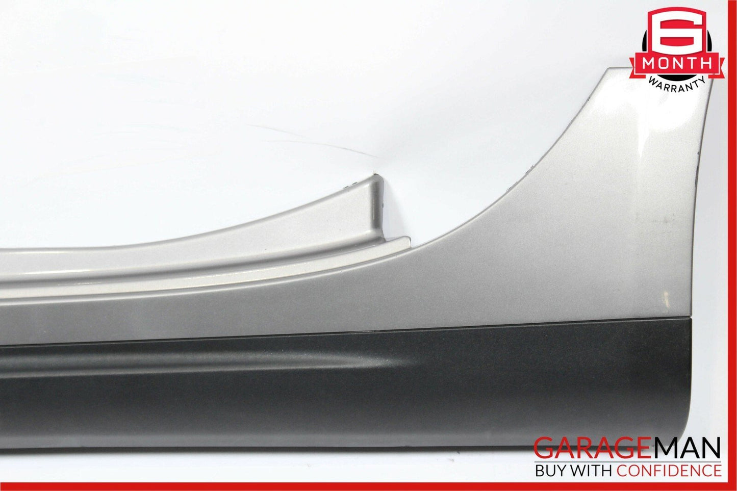 14-17 Maserati Ghibli Left Driver Side Rocker Skirt Molding Trim Panel Silver
