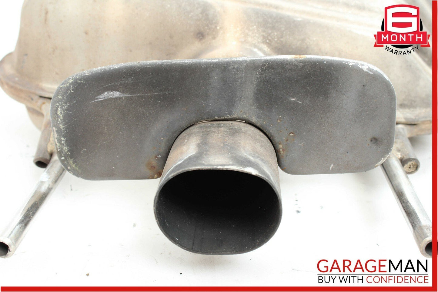 10-11 Mercedes W221 S550 Rear Left Driver Side Exhaust Muffler OEM