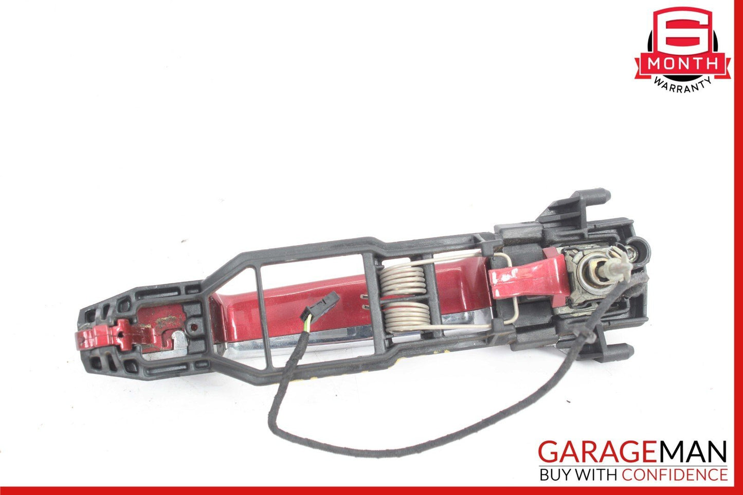 98-03 Mercedes W208 CLK320 CLK430 Front Left Side Exterior Door Handle Red