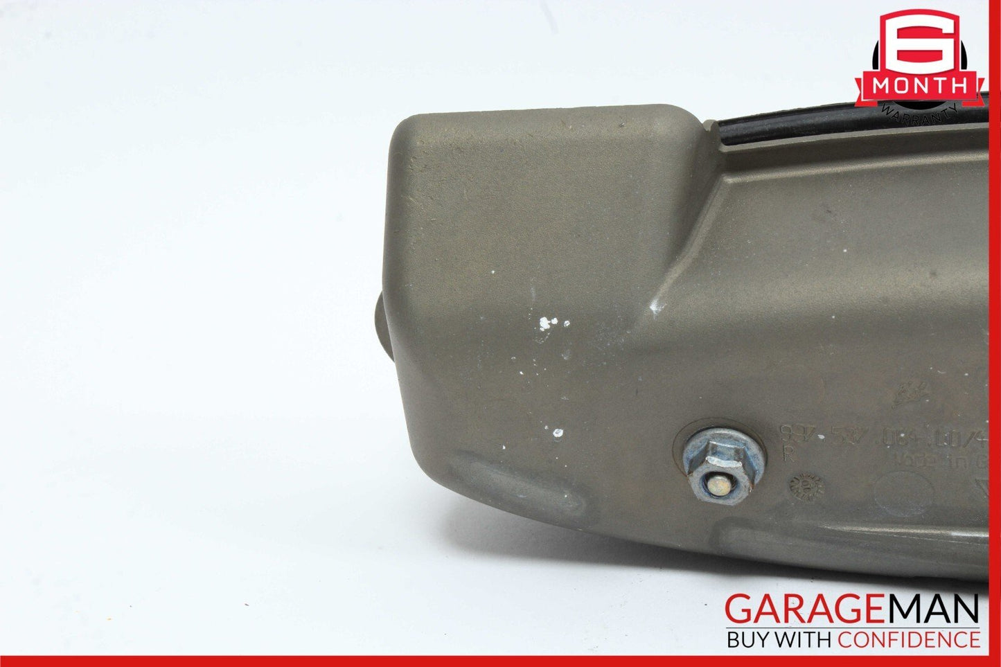 05-12 Porsche Boxster S 987 Cayman Front Right Exterior Door Handle Gray OEM