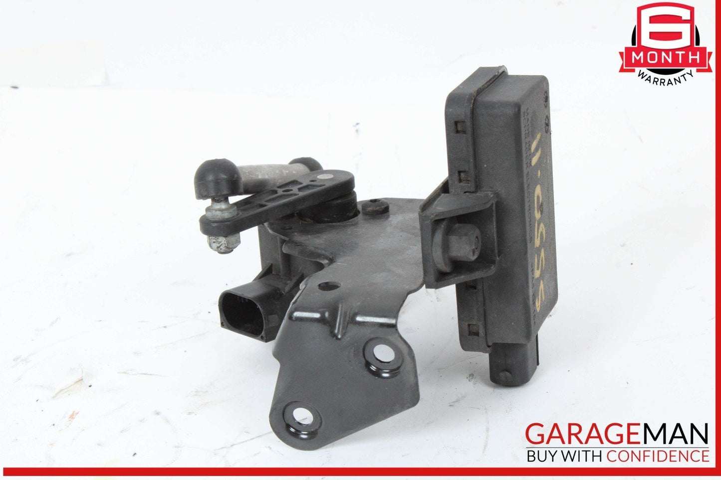 07-14 Mercedes W221 S550 Suspension Level Hight Sensor w/ Bracket 0105427717