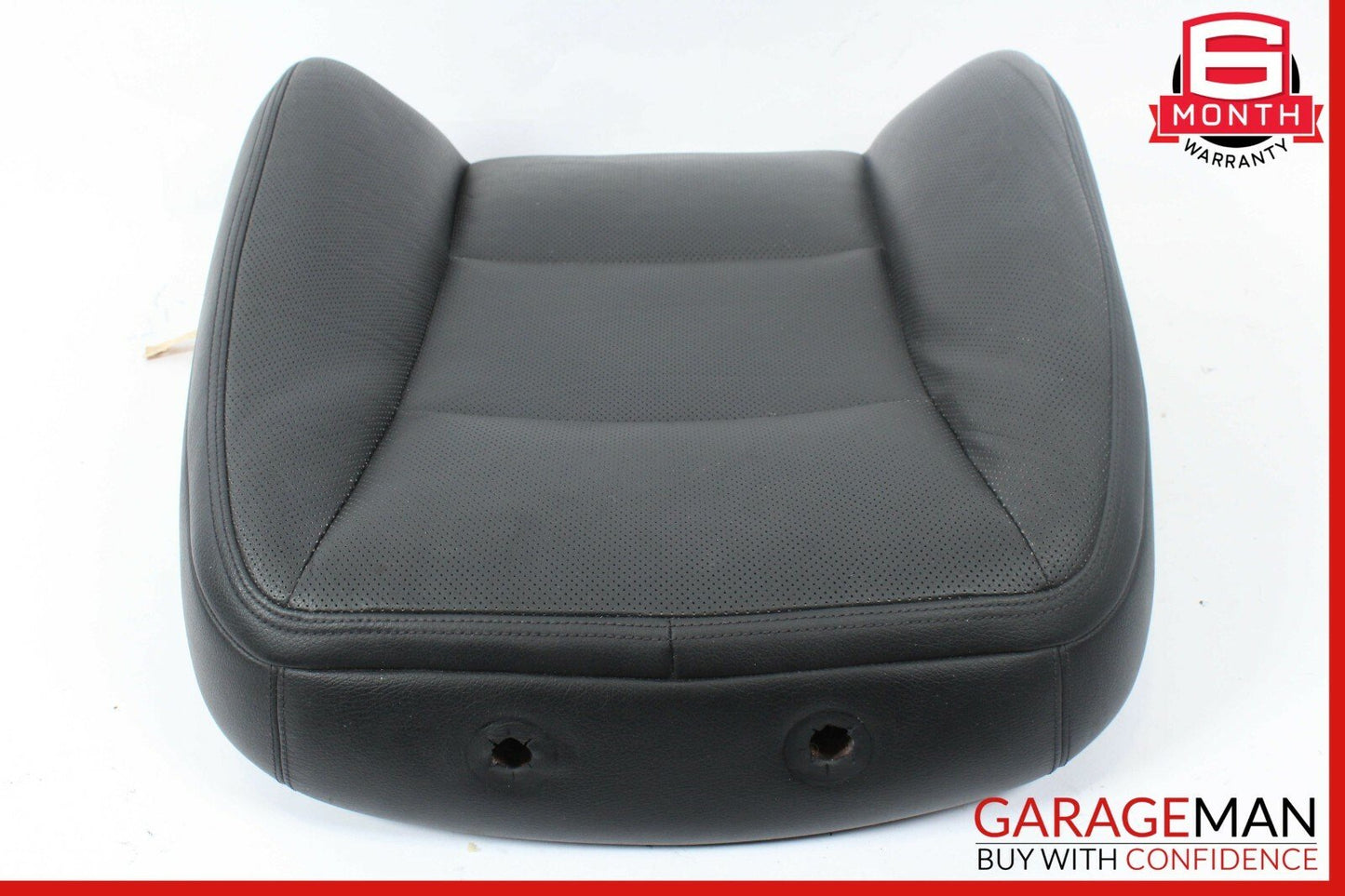 10-13 Mercedes W221 S400 S550 Front Right Passenger Top Upper Seat Cushion Black