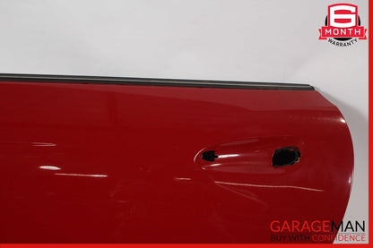 12-20 Mercedes R172 SLK250 SLK350 Exterior Left Driver Door Shell Panel Red