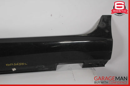 12-14 Mercedes W218 CLS550 CLS63 AMG Sport Left Side Skirt Rocker Panel Black