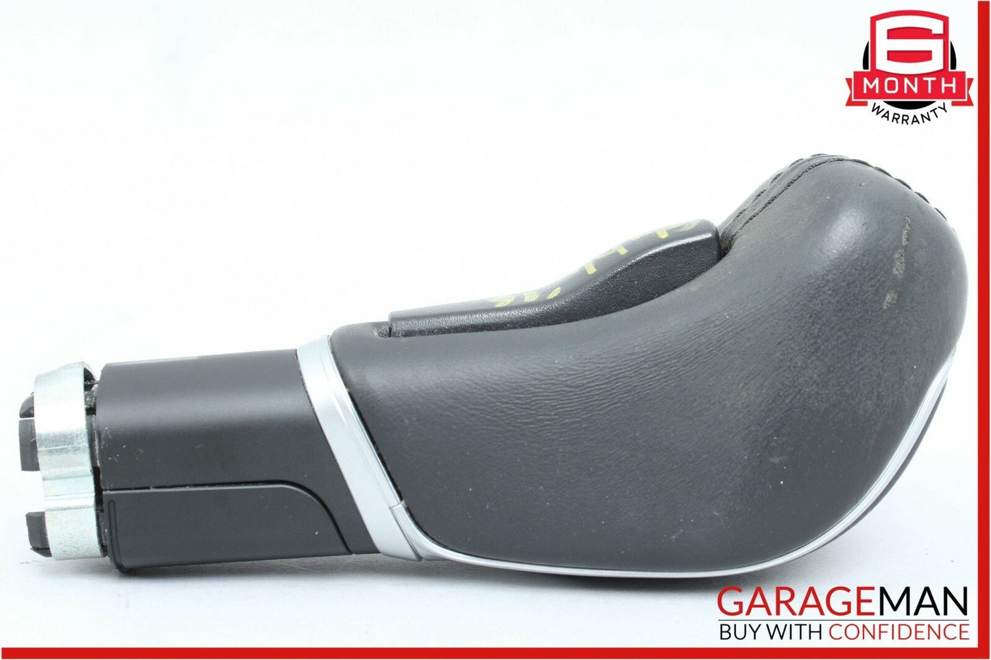 14-17 Maserati Ghibli Floor Gear Shift Shifter Knob Leather Black OEM
