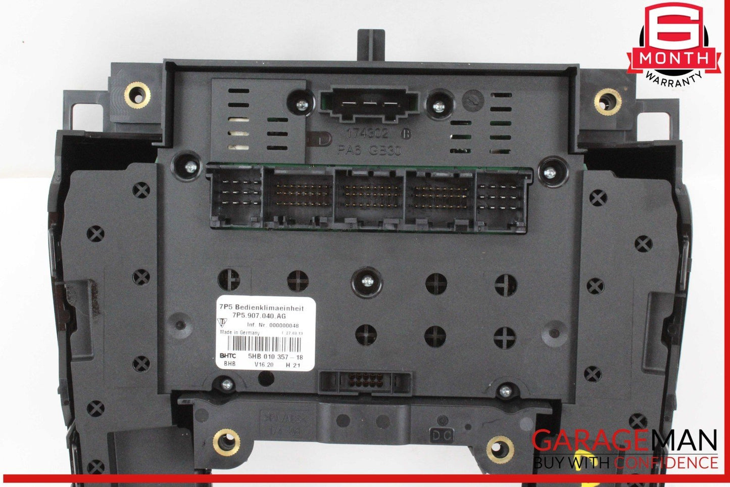 11-17 Porsche Cayenne 958 AWD Front Center Console AC Climate Control Panel OEM