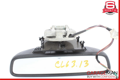 10-13 Mercedes W221 S550 CL63 AMG Interior Top Upper Rear View Mirror Black