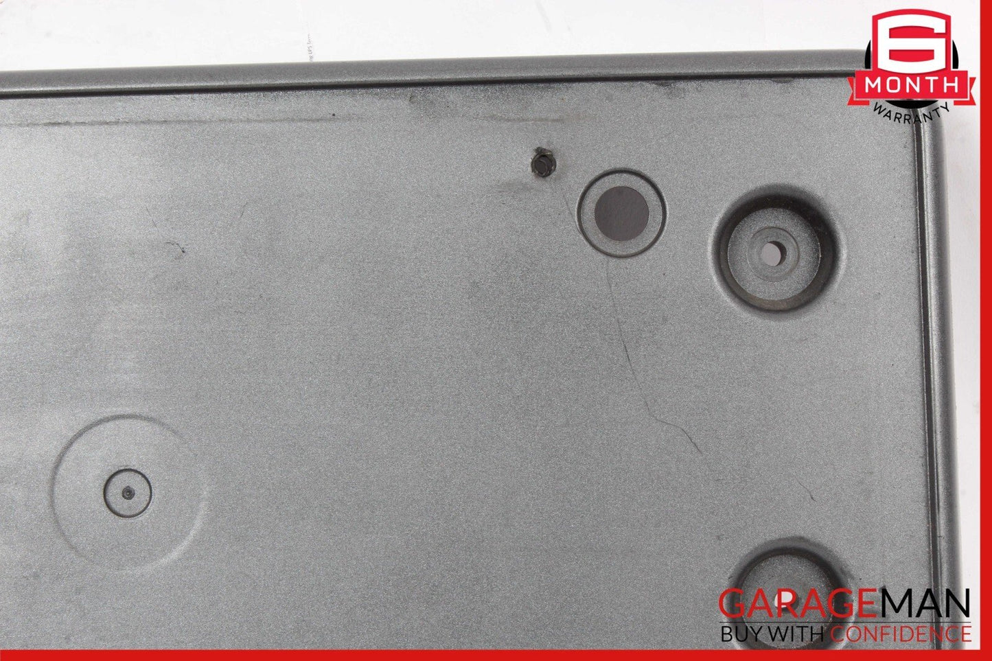 17-22 Alfa Romeo Giulia Base Front Bumper License Plate Bracket Holder OEM