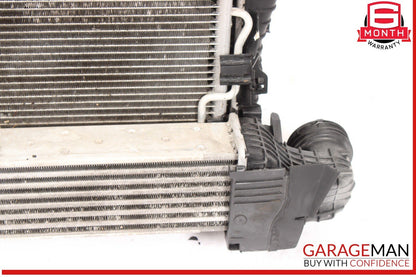 03-09 Mercedes W211 E320 Engine Motor Cooling Fan Radiator A/C Condenser Assy