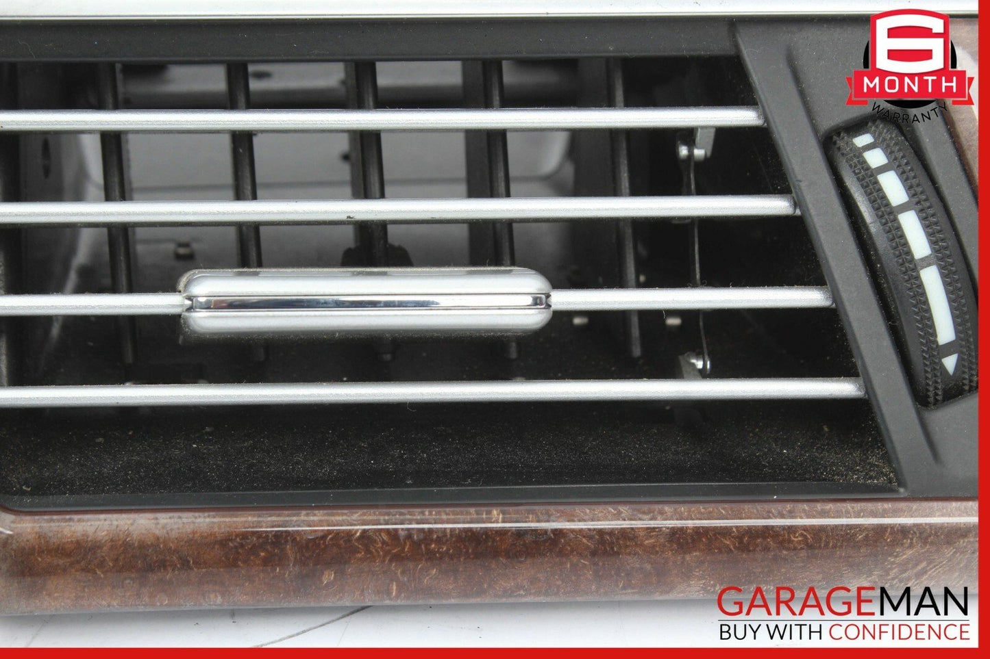 10-13 Mercedes W212 E350 E250 Dashboard Dash AC A/C Air Vent LeftÂ Wood OEM