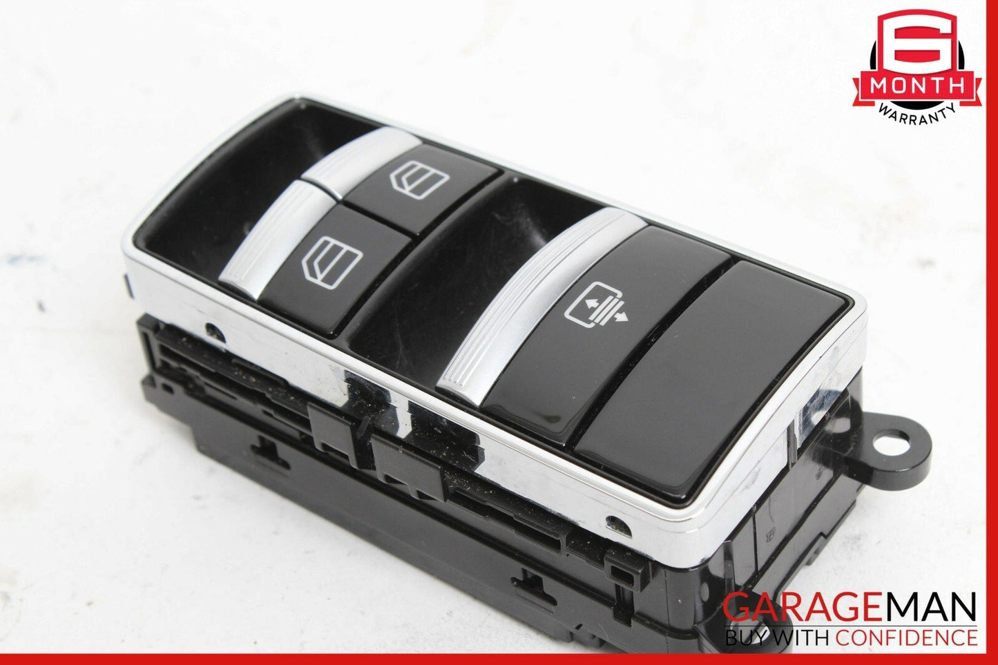 07-13 Mercedes W221 S400 S550 Rear Window Glass & Shade Regulator Switch Q4 OEM