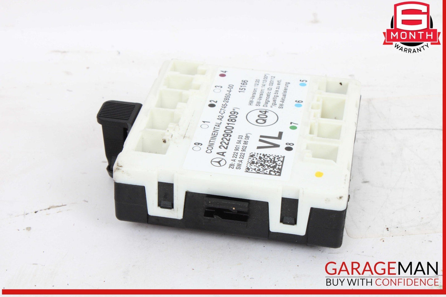 15-23 Mercedes W205 C300 4MATIC Front Left Side Door Control Module Unit OEM