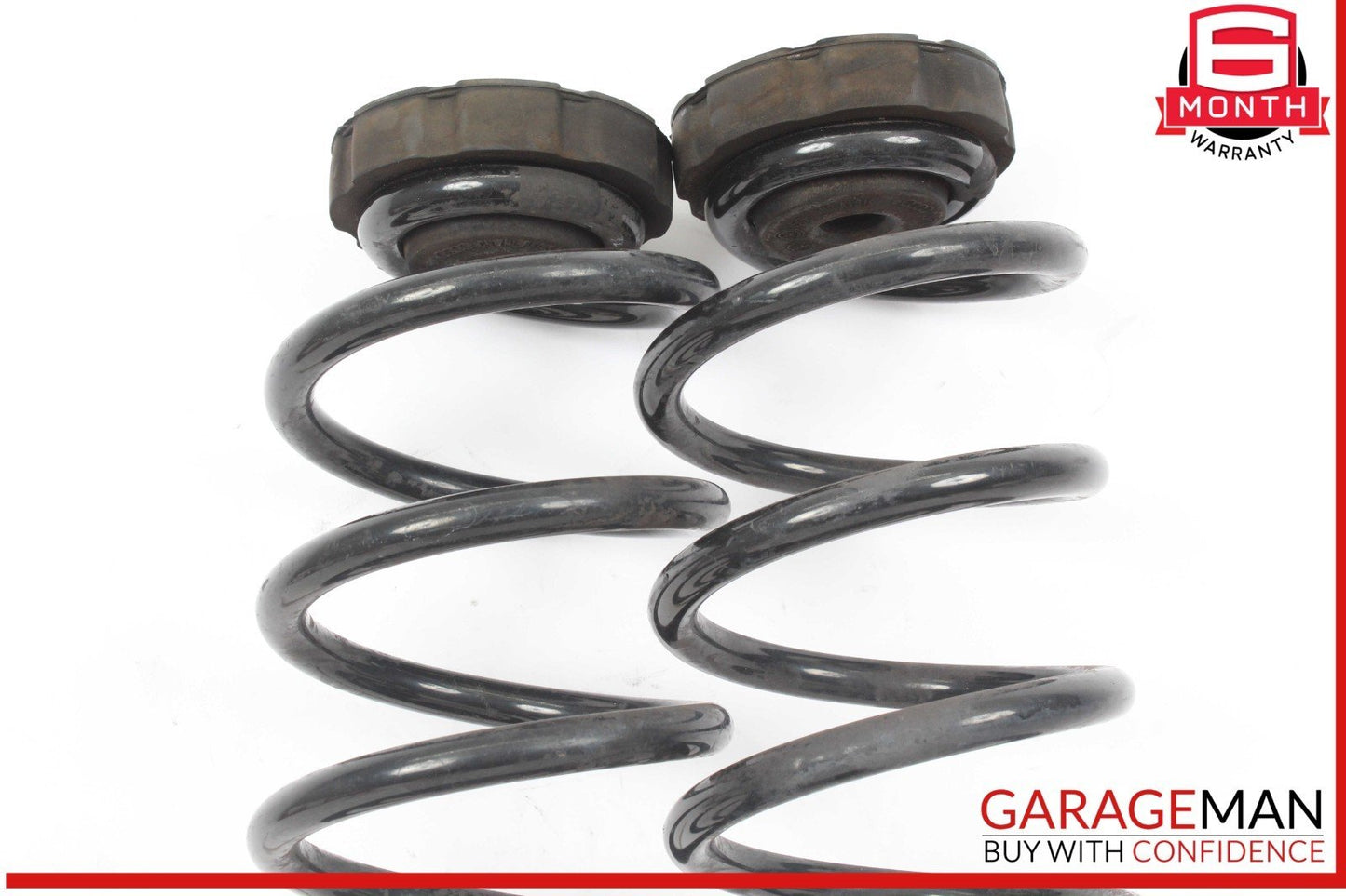 14-17 Audi SQ5 Rear Left and Rear Right Side Coil Spring Set of 2 OEM